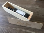 wood wine box engraved